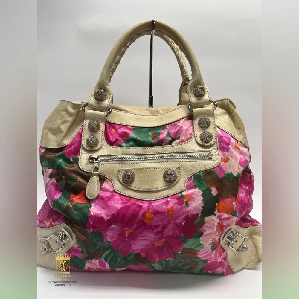 💖SOLD💖Balenciaga Floral giant city Bag - Picture 2 of 13